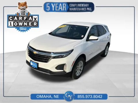 White 2023 Chevrolet Equinox LT for sale in Omaha, NE