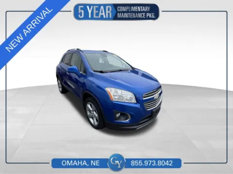 Blue 2015 Chevrolet Trax LTZ for sale in Omaha, NE