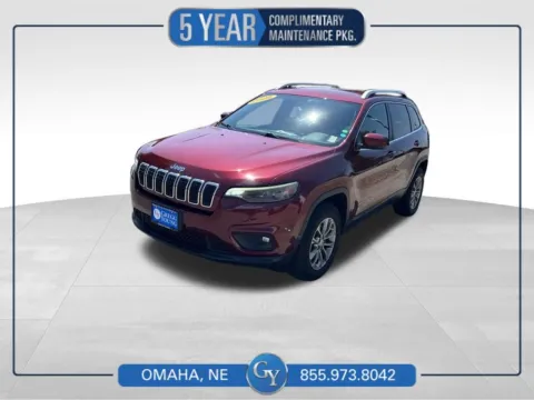 Red 2020 Jeep Cherokee Latitude Plus for sale in Omaha, NE