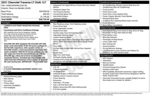 Photos of 2021 Chevrolet Traverse LT for sale in Omaha, NE at Gregg Young Chevrolet of Omaha