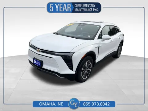 White 2024 Chevrolet Blazer EV LT for sale in Omaha, NE