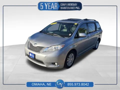 Silver 2017 Toyota Sienna L for sale in Omaha, NE
