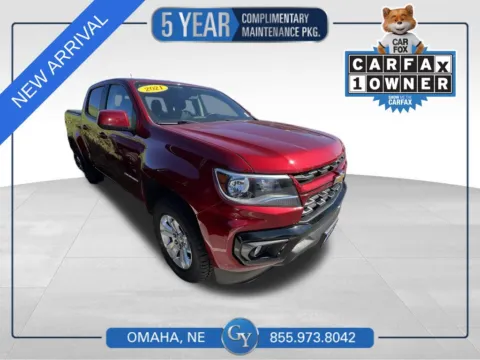 Red 2021 Chevrolet Colorado LT for sale in Omaha, NE