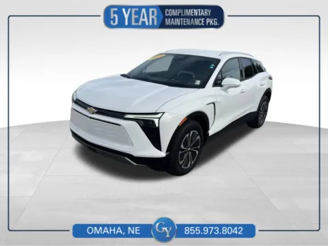 White 2024 Chevrolet Blazer EV LT for sale in Omaha, NE