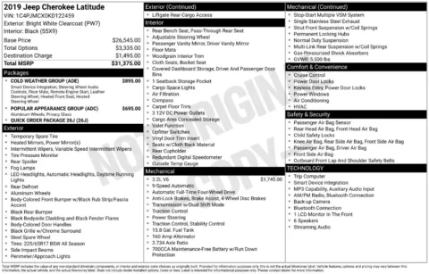 Photos of 2019 Jeep Cherokee Latitude for sale in Omaha, NE at Gregg Young Chevrolet of Omaha