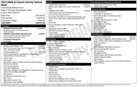 Photos of 2022 BMW X3 M40i for sale in Omaha, NE at Gregg Young Chevrolet of Omaha