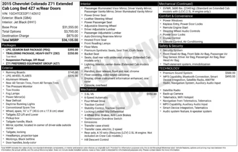 Photos of 2015 Chevrolet Colorado Z71 for sale in Omaha, NE at Gregg Young Chevrolet of Omaha