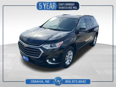 Black 2020 Chevrolet Traverse LT for sale in Omaha, NE