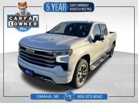 White 2023 Chevrolet Silverado 1500 High Country for sale in Omaha, NE