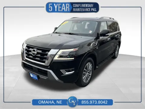 Black 2021 Nissan Armada SV for sale in Omaha, NE