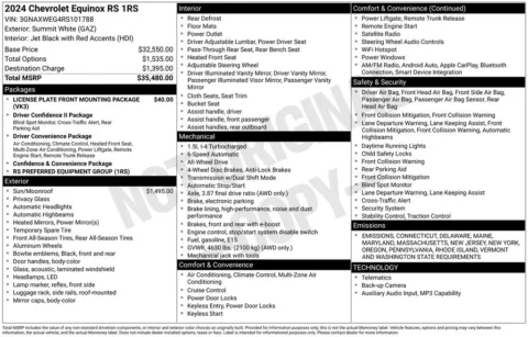 Photos of 2024 Chevrolet Equinox RS for sale in Omaha, NE at Gregg Young Chevrolet - Omaha