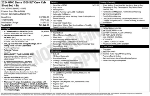 Photos of 2024 GMC Sierra 1500 SLT for sale in Omaha, NE at Gregg Young Chevrolet - Omaha