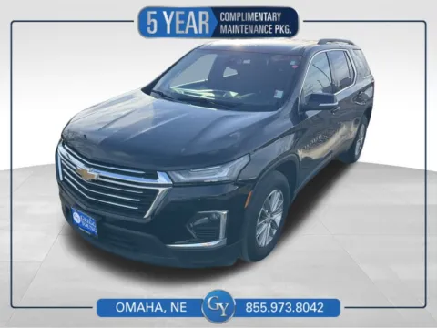 Black 2023 Chevrolet Traverse LT for sale in Omaha, NE