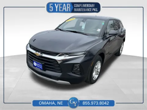 Gray 2021 Chevrolet Blazer LT for sale in Omaha, NE
