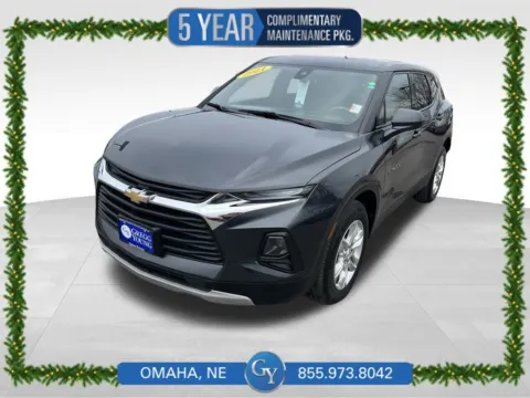 Gray 2021 Chevrolet Blazer LT for sale in Omaha, NE