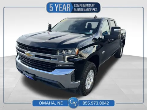 Black 2021 Chevrolet Silverado 1500 LT for sale in Omaha, NE