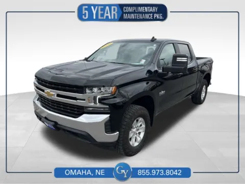 Black 2021 Chevrolet Silverado 1500 LT for sale in Omaha, NE