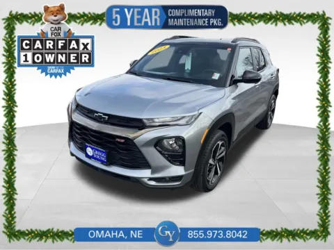 Gray 2023 Chevrolet TrailBlazer RS for sale in Omaha, NE
