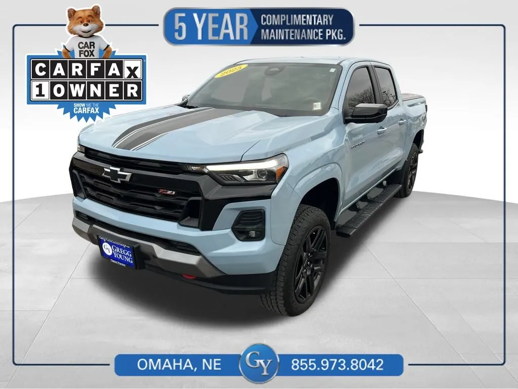 Blue 2025 Chevrolet Colorado Z71 for sale in Omaha, NE