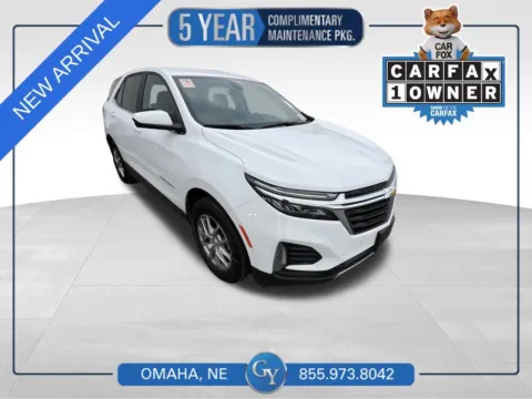 White 2024 Chevrolet Equinox LT for sale in Omaha, NE