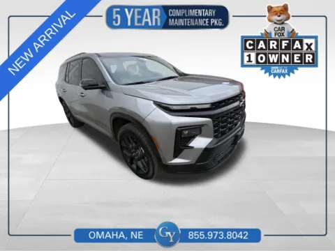 Gray 2025 Chevrolet Traverse RS for sale in Omaha, NE