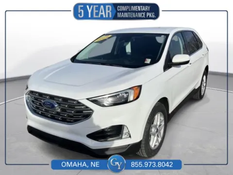 White 2022 Ford Edge SEL for sale in Omaha, NE