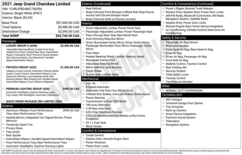 Photos of 2021 Jeep Grand Cherokee Limited for sale in Omaha, NE at Gregg Young Chevrolet - Omaha