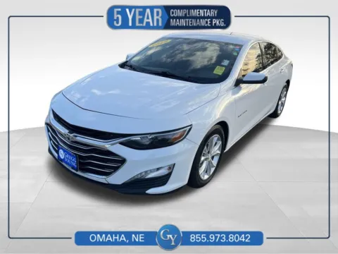 White 2019 Chevrolet Malibu LT for sale in Omaha, NE