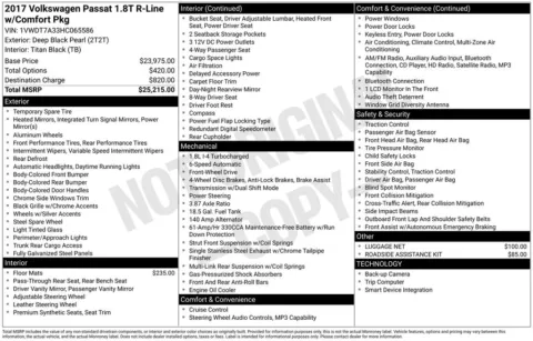 Photos of 2017 Volkswagen Passat 1.8T R-Line for sale in Omaha, NE at Gregg Young Chevrolet - Omaha