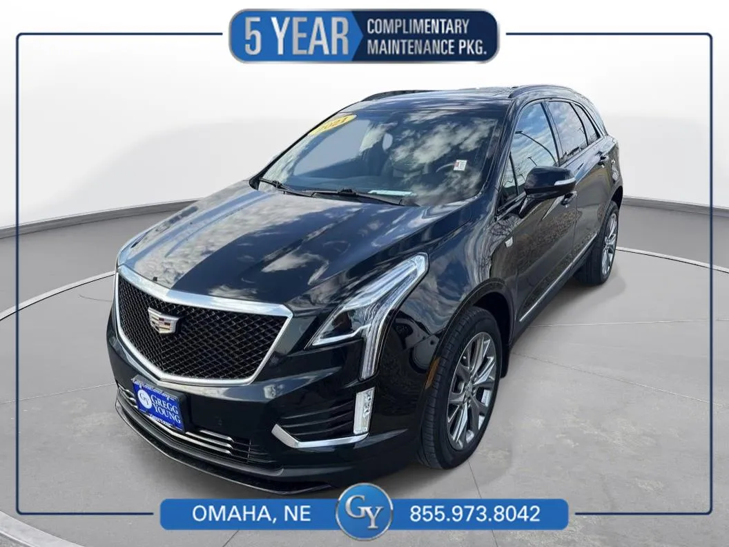 Black 2021 Cadillac XT5 AWD Sport for sale in Omaha, NE