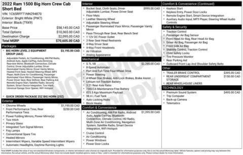 Photos of 2022 Ram 1500 Big Horn/Lone Star for sale in Omaha, NE at Gregg Young Chevrolet - Omaha