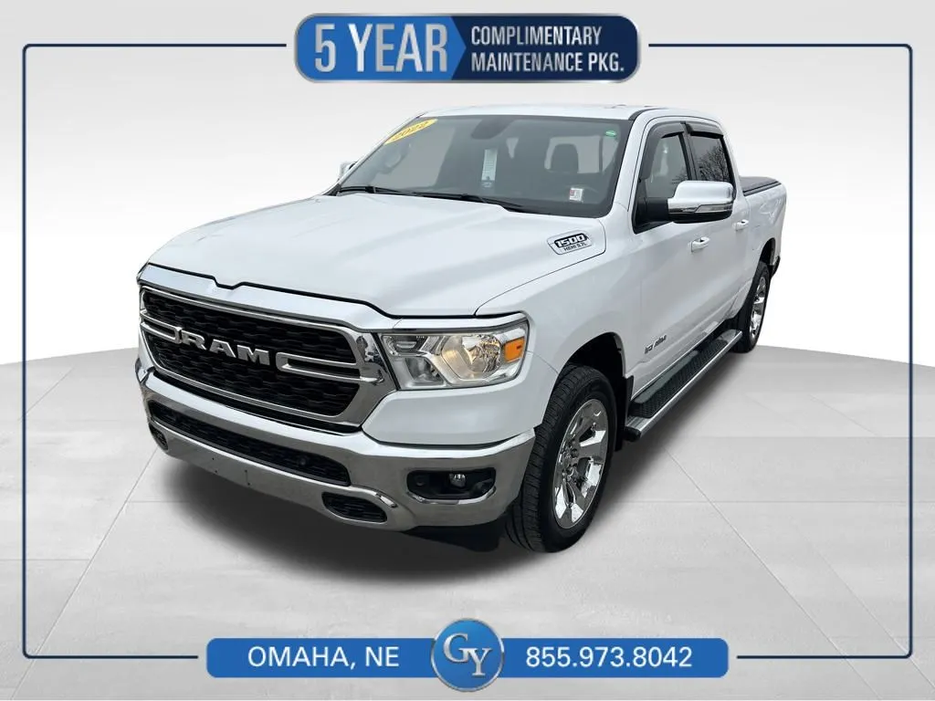 White 2022 Ram 1500 Big Horn/Lone Star for sale in Omaha, NE