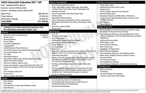 Photos of 2023 Chevrolet Suburban RST for sale in Omaha, NE at Gregg Young Chevrolet - Omaha