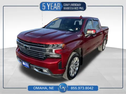 Red 2022 Chevrolet Silverado 1500 LTD High Country for sale in Omaha, NE