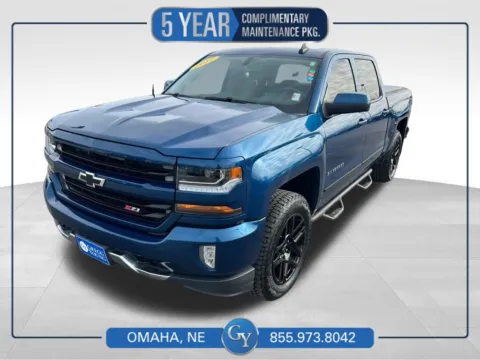 Blue 2017 Chevrolet Silverado 1500 LT for sale in Omaha, NE