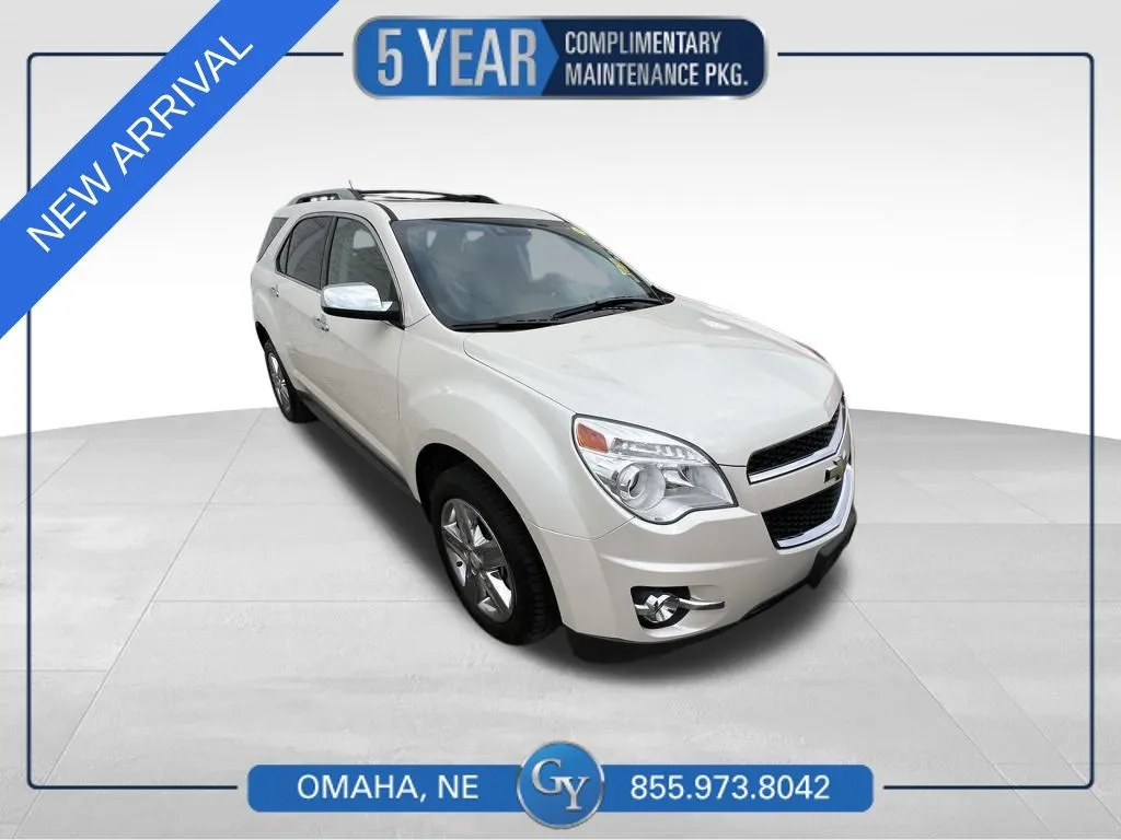 White 2014 Chevrolet Equinox LTZ for sale in Omaha, NE