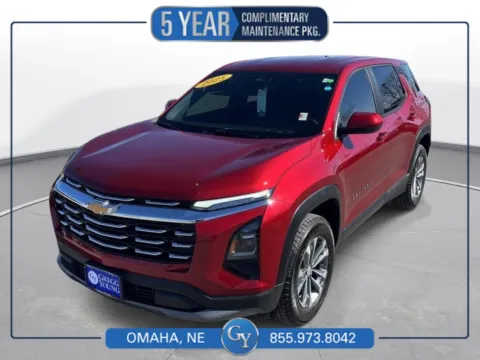 Red 2025 Chevrolet Equinox AWD LT for sale in Omaha, NE