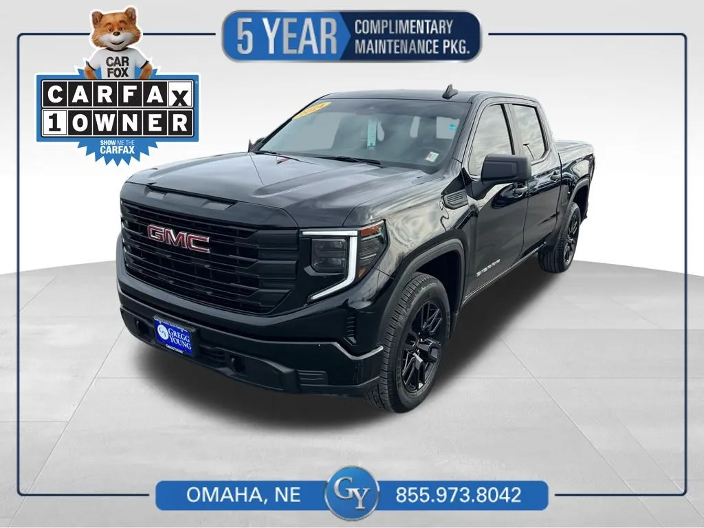 Black 2024 GMC Sierra 1500 Pro for sale in Omaha, NE