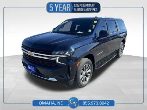 Blue 2021 Chevrolet Suburban LS for sale in Omaha, NE