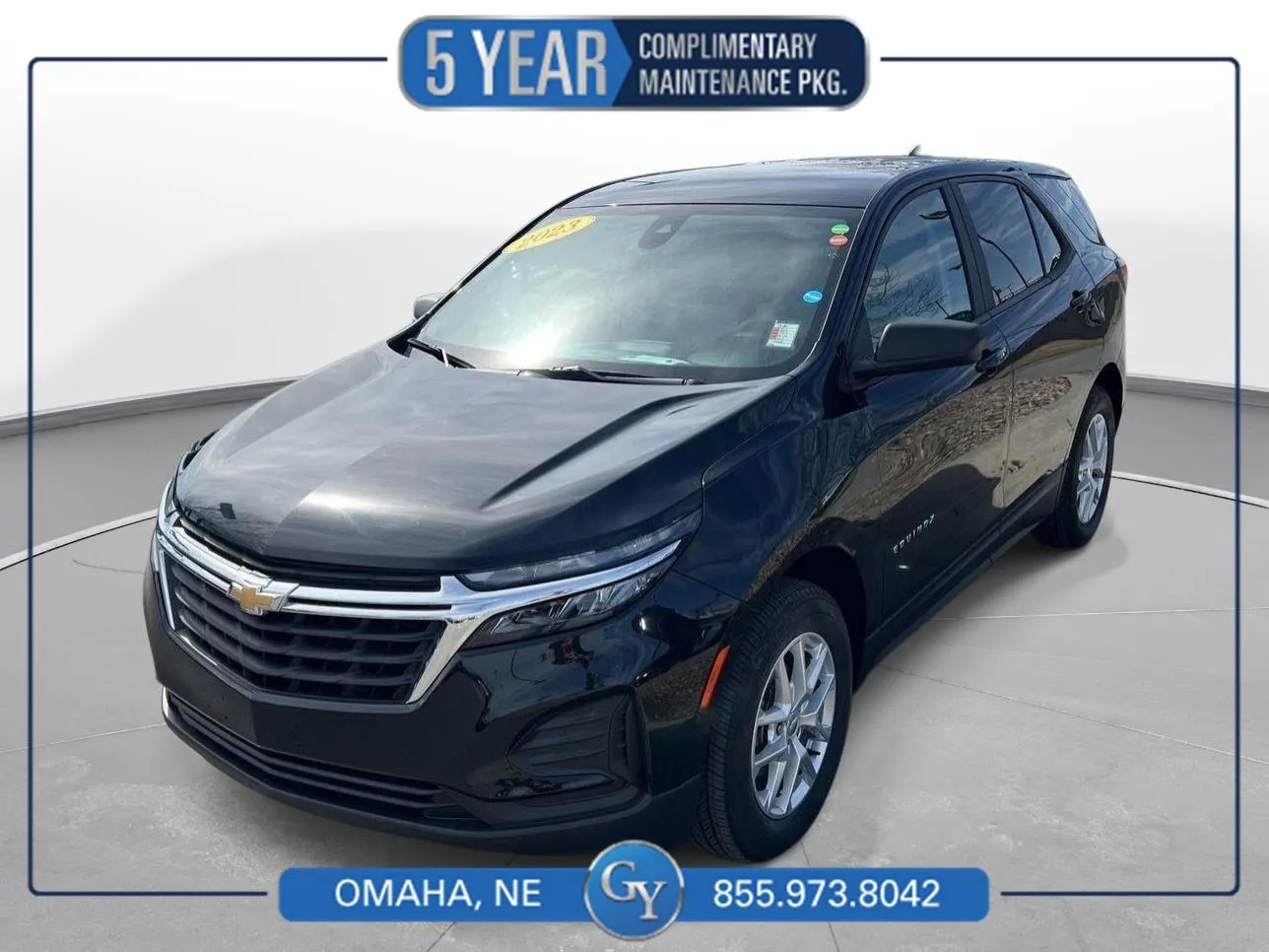 Black 2023 Chevrolet Equinox LS for sale in Omaha, NE
