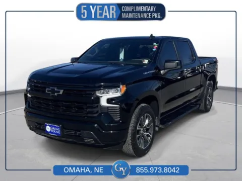 Black 2022 Chevrolet Silverado 1500 RST for sale in Omaha, NE