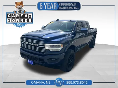 Blue 2022 Ram 3500 Laramie for sale in Omaha, NE