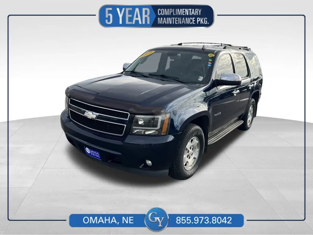 Blue 2009 Chevrolet Tahoe LT for sale in Omaha, NE