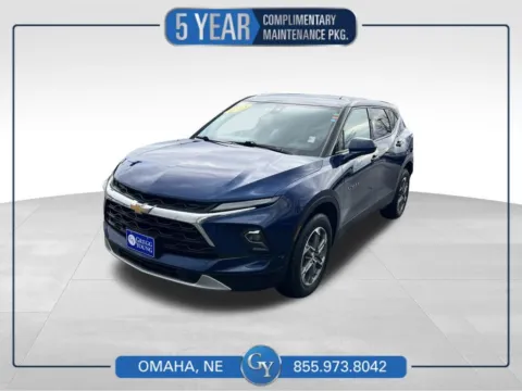 Blue 2023 Chevrolet Blazer LT for sale in Omaha, NE