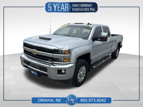 Silver 2019 Chevrolet Silverado 3500HD LTZ for sale in Omaha, NE