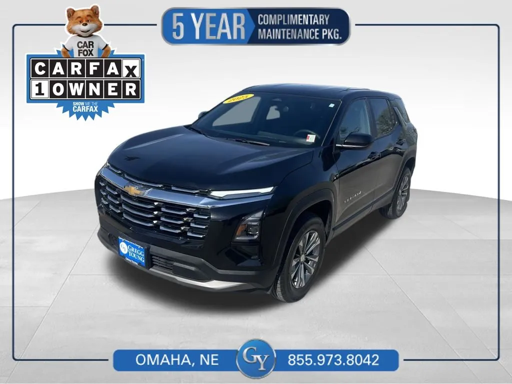 Black 2025 Chevrolet Equinox LT for sale in Omaha, NE