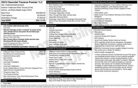 Photos of 2023 Chevrolet Traverse Premier for sale in Omaha, NE at Gregg Young Chevrolet of Omaha