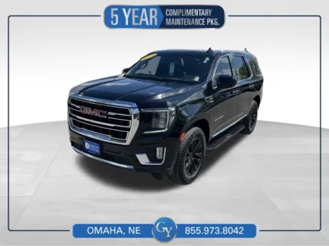 Black 2023 GMC Yukon SLT for sale in Omaha, NE