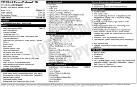 Photos of 2019 Buick Encore Preferred for sale in Omaha, NE at Gregg Young Chevrolet of Omaha