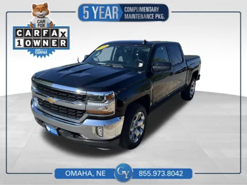 Black 2018 Chevrolet Silverado 1500 LT for sale in Omaha, NE